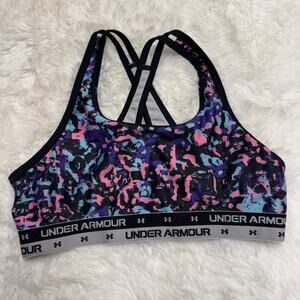 Under Armour HEATGEAR Girls Sz XL Sports Bra Gym, Running, 3124